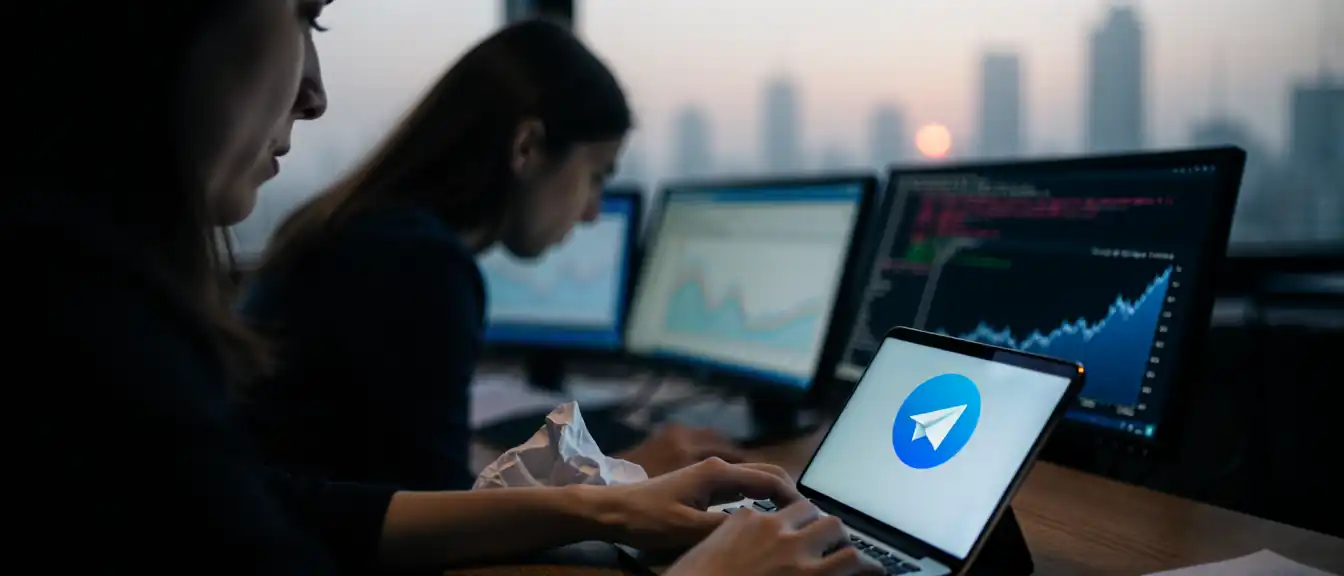 Массовые сбои в работе мессенджера Telegram зафиксировали мониторинговые сервисы